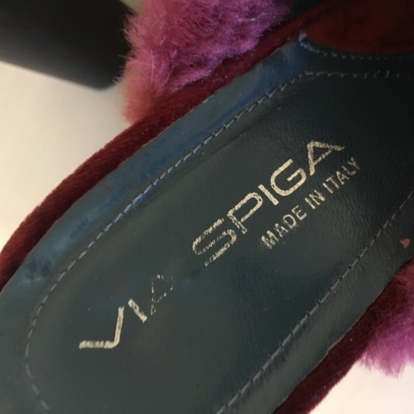 Via Spiga velvet clogs - Picture 3 of 5